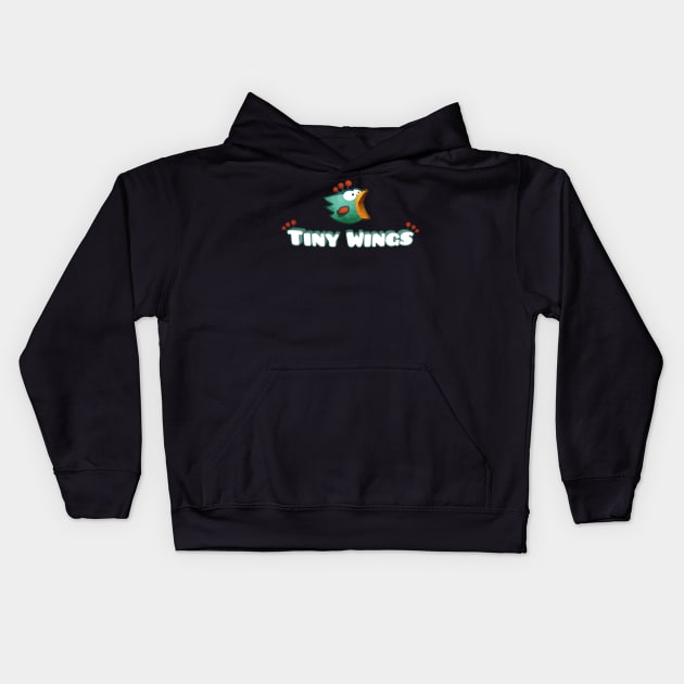 Tiny Wings Kids Hoodie by Tollivertees